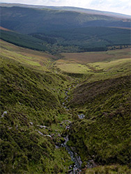 Above the valley