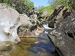 Sculpted rocks