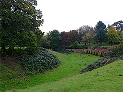 Site of the moat
