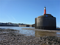 Lighthouse and pier