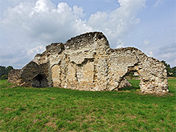 Chapter house wall