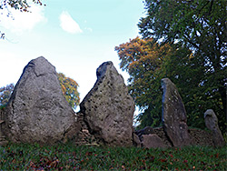 Front of the entrance stones