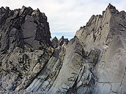 Strata at low tide