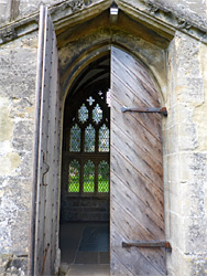 Door to the cloisters