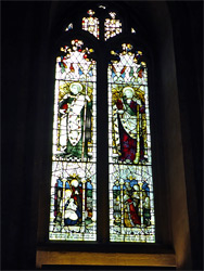 Stained glass window