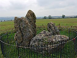East side of the Whispering Knights