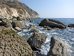 Beach below White Nothe