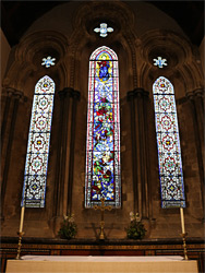 Altar and east window