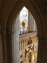 Arch near the choir