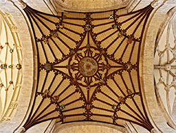 Ceiling of the choir