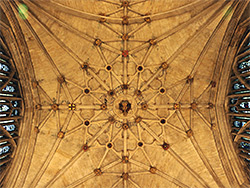 Lady chapel ceiling