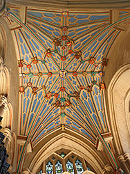 Langton chapel ceiling
