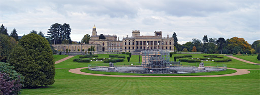 Panorama of the mansion