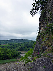 Cliff and ledge