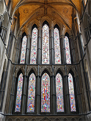 Window of the lady chapel