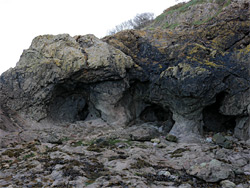 Three caves
