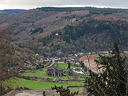 Tintern village and abbey