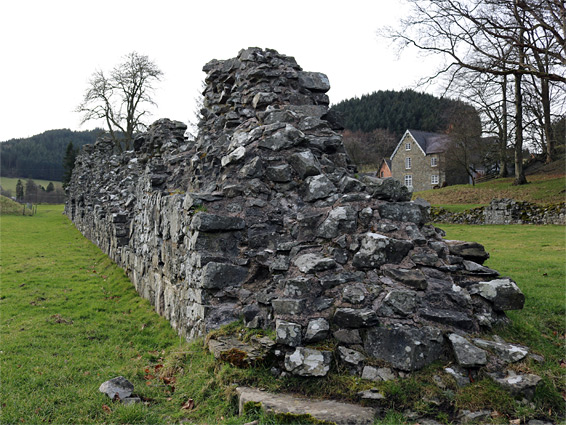 Wall of the nave