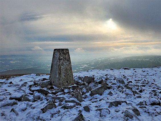 Obelisk at the summit