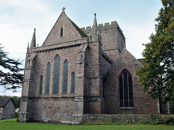 East end of Brecon Cathedral