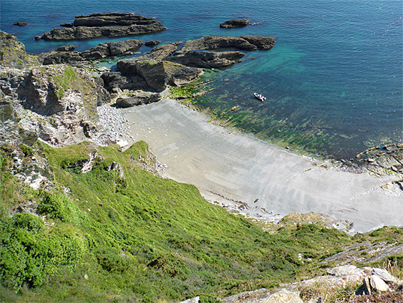 Sandy beach