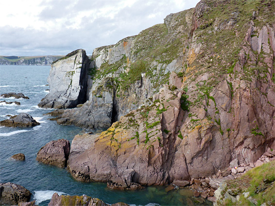 Cliffs of Burgh Island