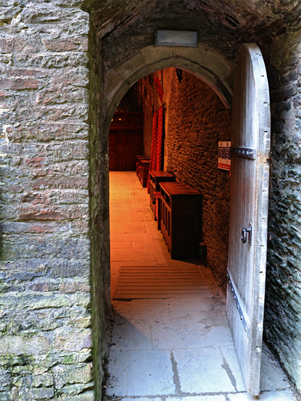 Door to the great hall