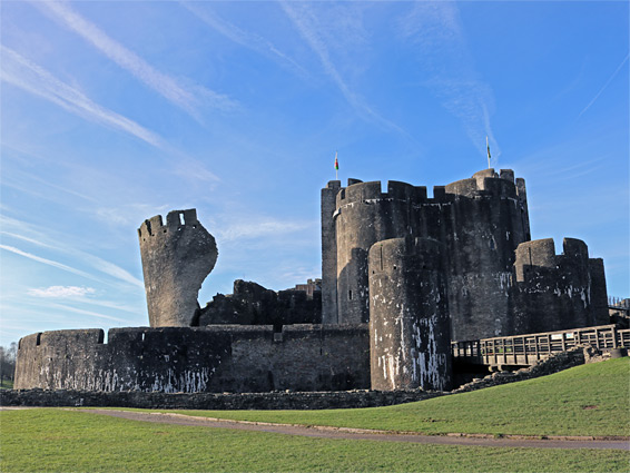 The central buildings