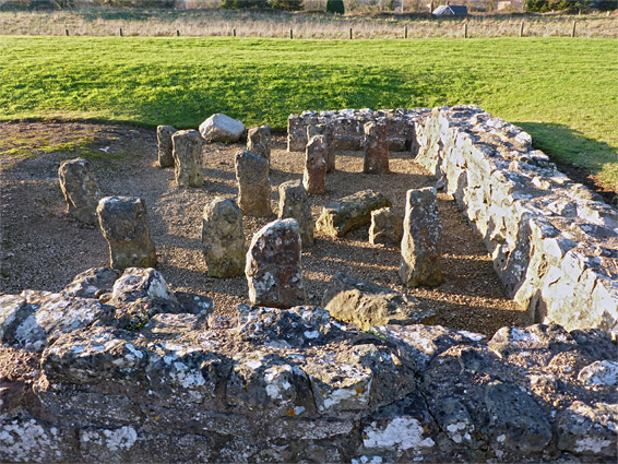 Hypocaust of the courtyard house