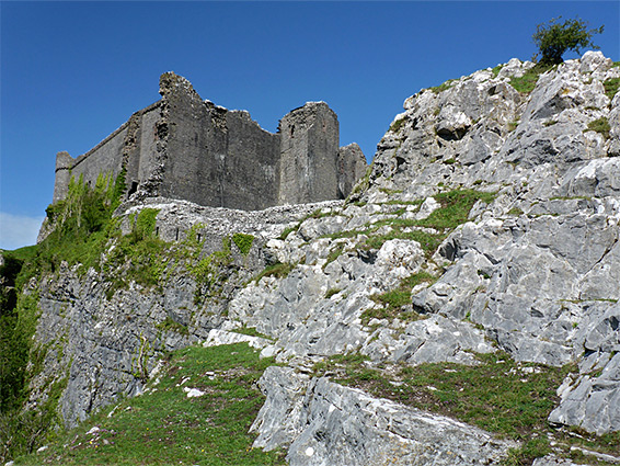 Limestone cliffs