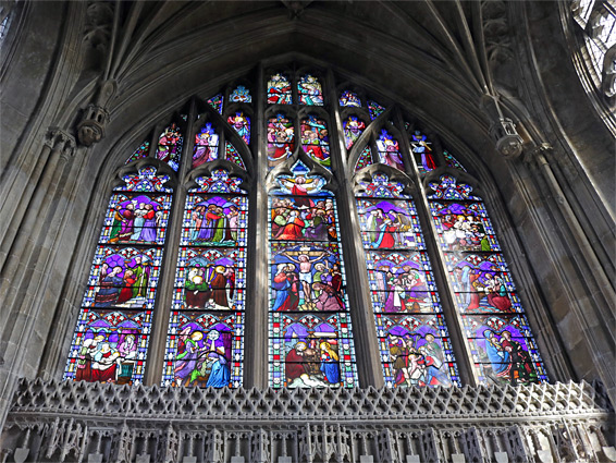 Lady chapel window