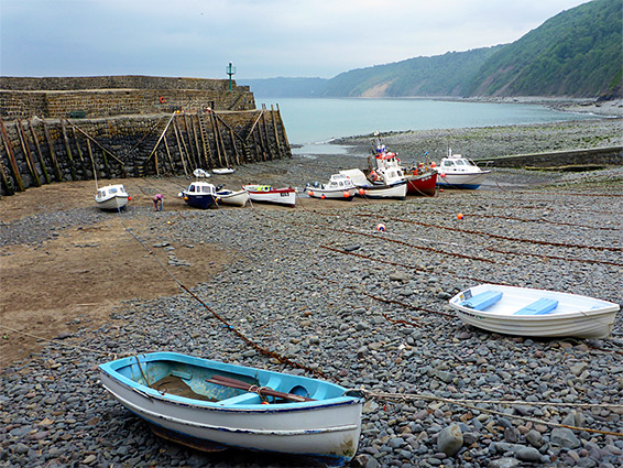 Clovelly harbour