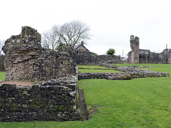 Foundations of the barn