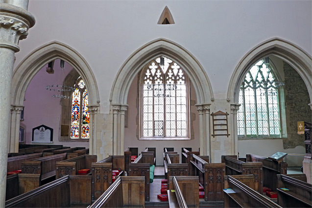 Arches, and the windows of the north aisle