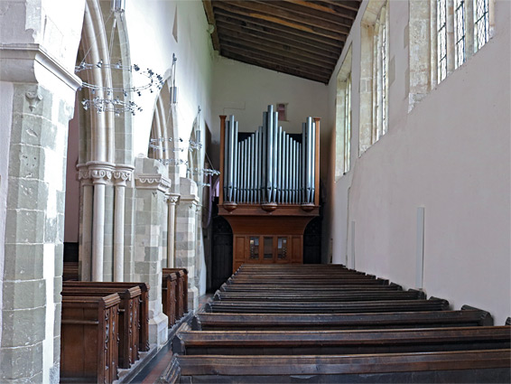 Arches, and the windows of the north aisle