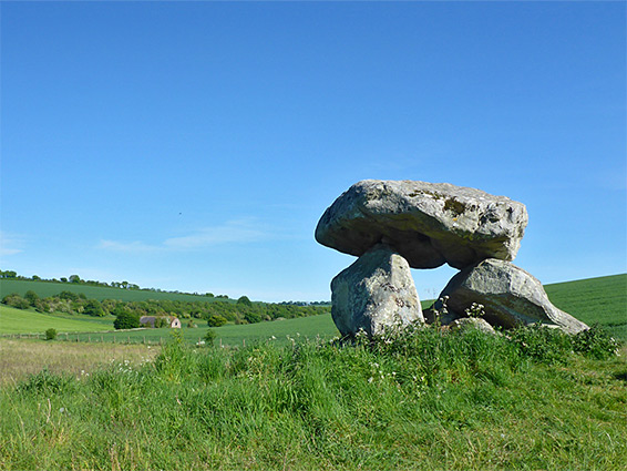 Fields around Devil's Den