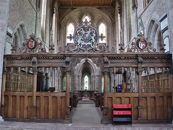 Presbytery screen