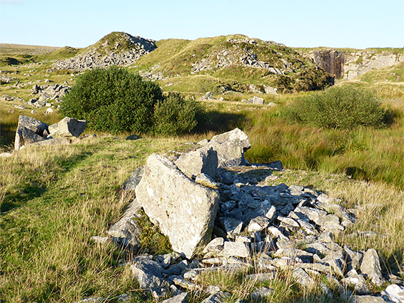 Rocks near the quarry