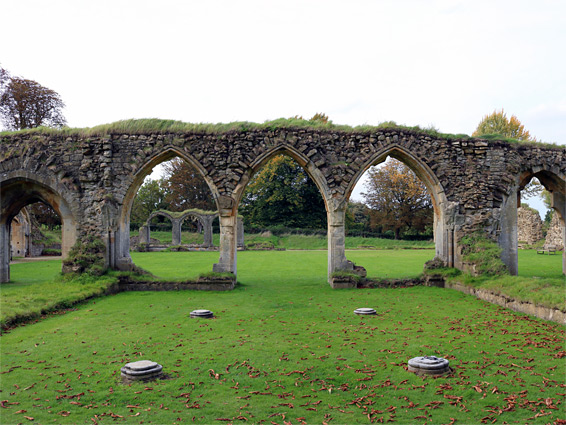 Arches, and the windows of the north aisle