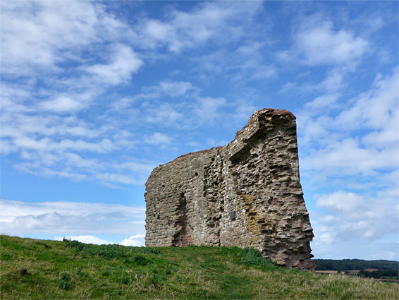 North section of the walls