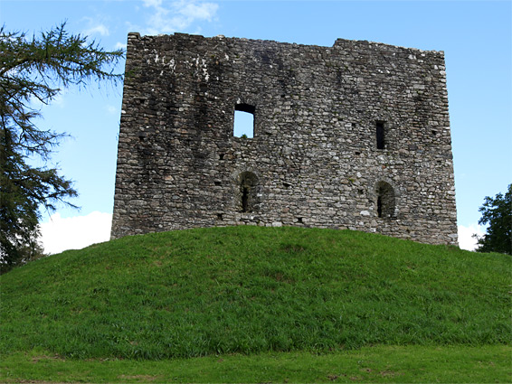 East side of the castle