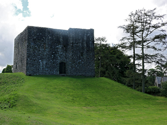 West side of the castle