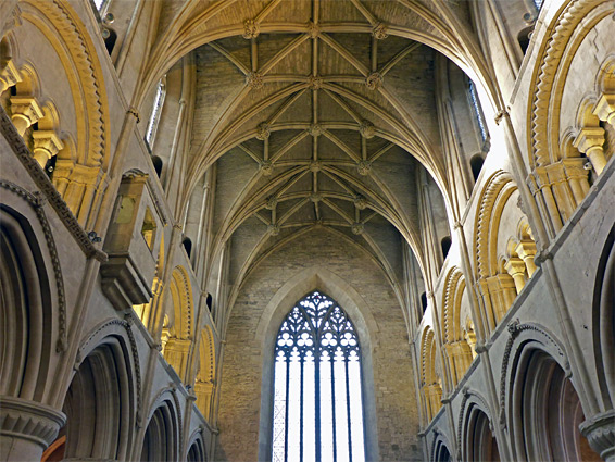 Roof of the nave