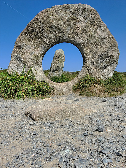 The central stone