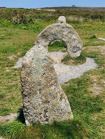 View north along the stones