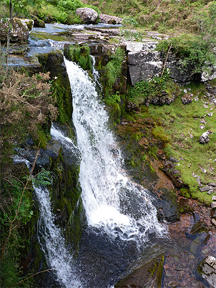 Split waterfall
