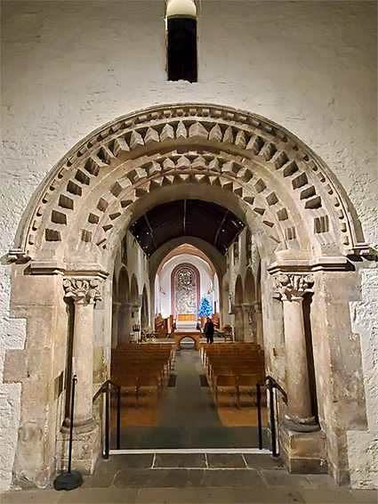 The Romanesque portal