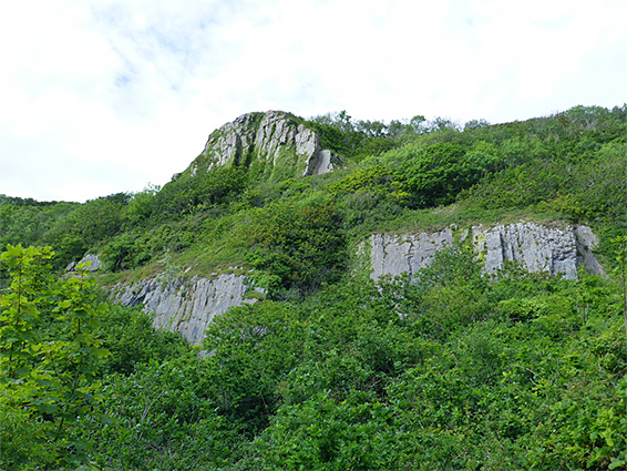 Limestone cliffs