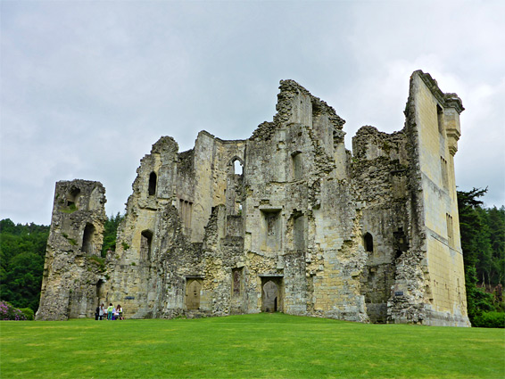 West side of the castle