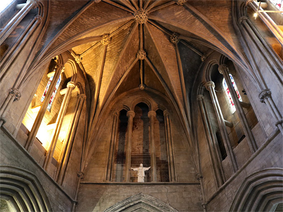 Roof of the choir